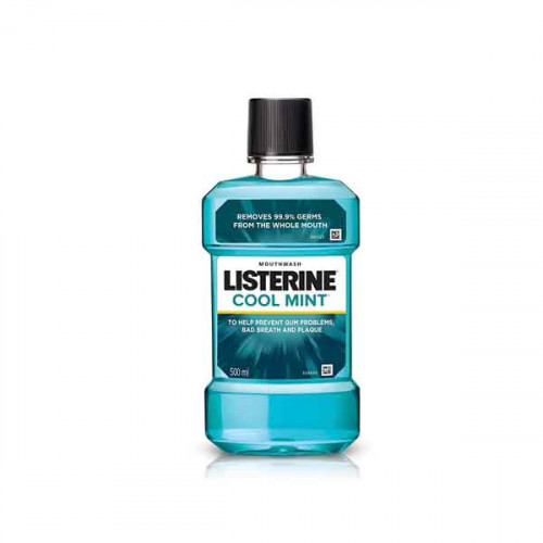 Listerine Cool Mint Mouthwash 500ml