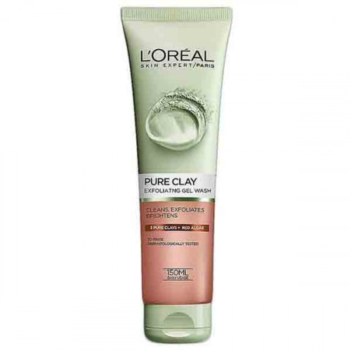 L'Oreal Pure Clay Red Algae Gel Face Wash 100ml