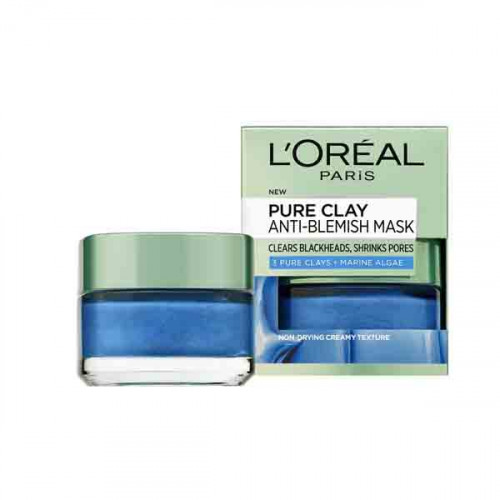 L'Oreal Pure Clay Mask Marine Algae 50ml