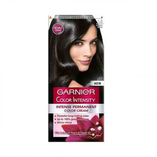 Garnier Intense Permanent Color Cream Intense Black 1.0 Color