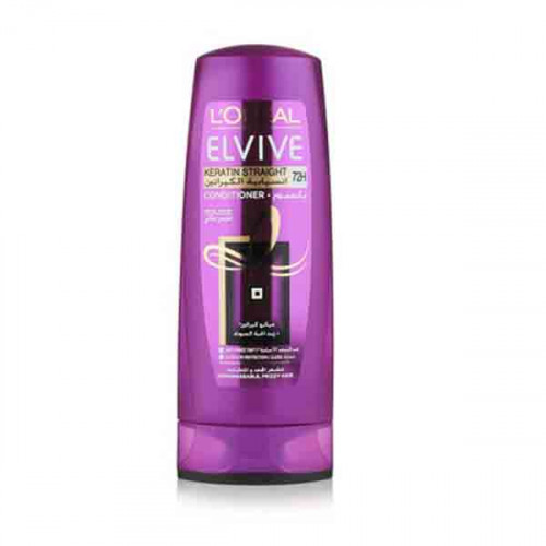 L'Oreal Elvive Keratin Straight Conditioner 400ml