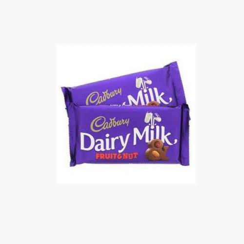 Cadbury Dairy Milk Fruit & Nut 230g x 2 Pieces