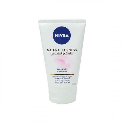 Nivea Natural Fairness Face Wash 100ml