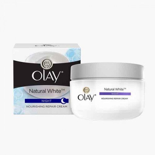 Olay Natural White Night Cream 50g x 2 Pieces