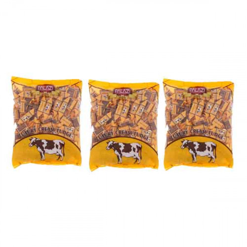 Palazi Cream Fudge Bag 450g x 3 Pieces