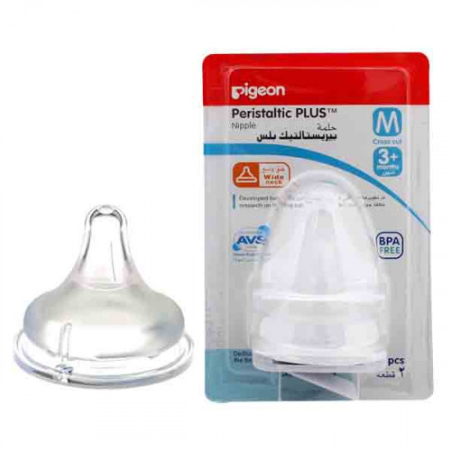 Pigeon Silicone Type Medium Nipple Bulk