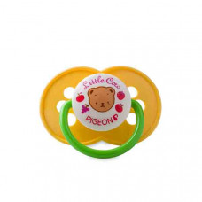 Pigeon Rub Cherry Ring Yel Pacifier