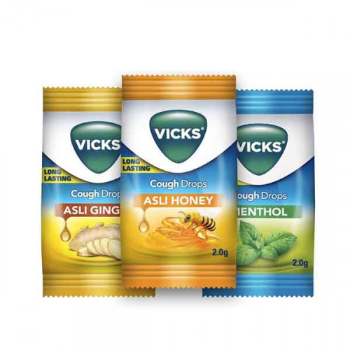 Vicks Cough Candy Lemon 2g