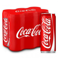 Coca Cola Regular Can 330ml x 6 Pieces