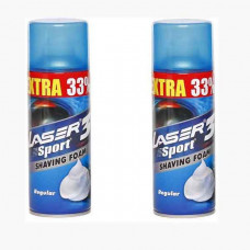 Laser Sport Shaving Foam 200ml x 2 Pieces