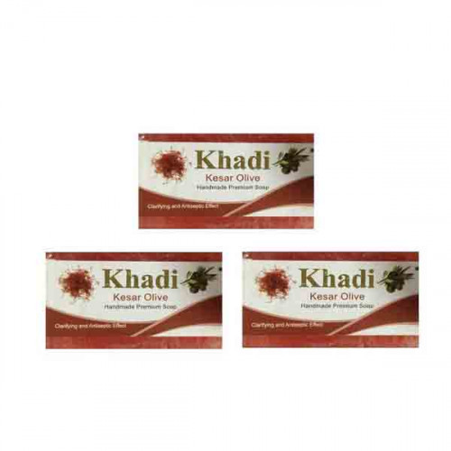 Khadi Kesar Olive Soap 125g