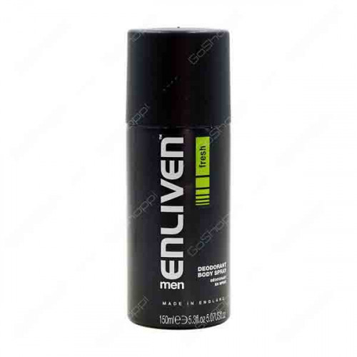 Enliven Fresh Men's Deodorant Body Spray 150ml