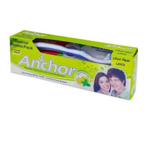 Anchor Lemon Mint Gel-Green Toothpaste 125ml