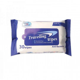 Cool & Cool Traveling Wipes 30 Count