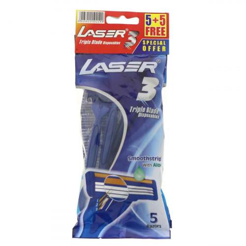 Laser Disposable Razor 3 x 10 Pieces