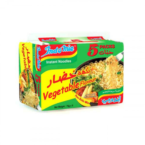 Indomie Green Chilli Flavour 75g x 5 Pieces