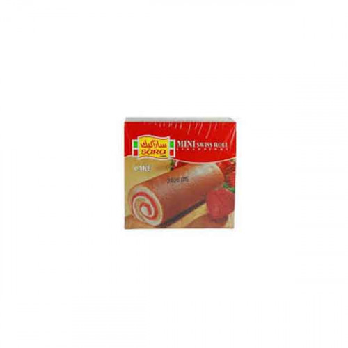 Sara Small Strawberry Mini Roll 25g