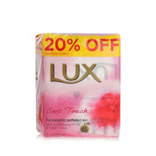 Lux Soft Touch Soap 170g x 6 Pieces