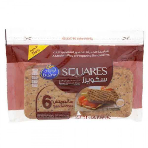 Lusine Brown Squares Sandwich Bread 252g