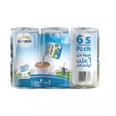 Rainbow Light Evaporated Milk 170g x 6 Pieces