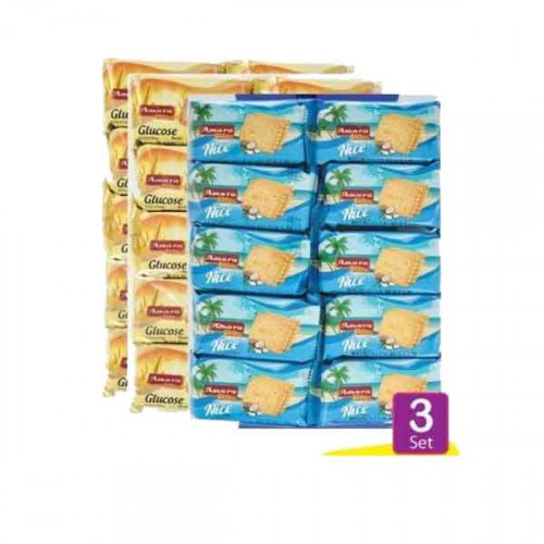 Amara Assorted Biscuit 48g x 30 Pieces