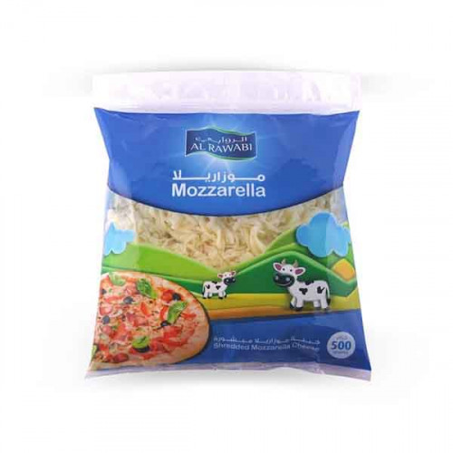 Al Rawabi Shredded Mozzarella Cheese 500g