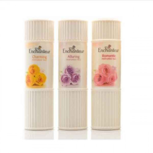 Enchanteur Talc Assorted 125g x 3 Pieces