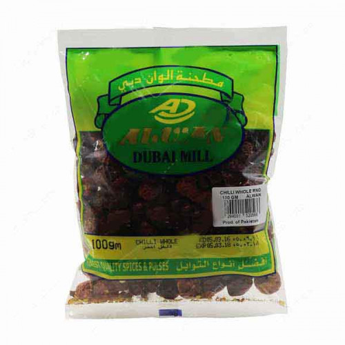 Alwan Chilli Whole Long 100g