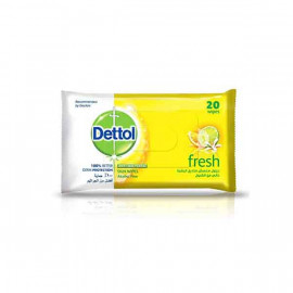 Dettol Antibacterial Wipes 20 Count