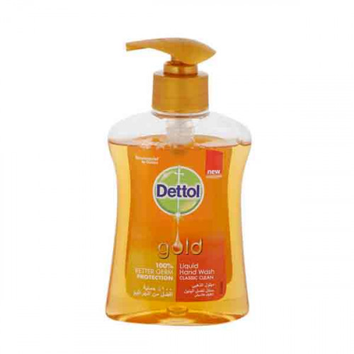 Dettol Gold Classic Clean Liquid Hand Wash 200ml