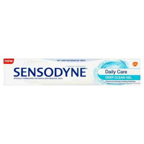 Sensodyne Deep Clean Gel Toothpaste 75ml