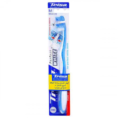 Trisa Comfort White Medium Toothbrush