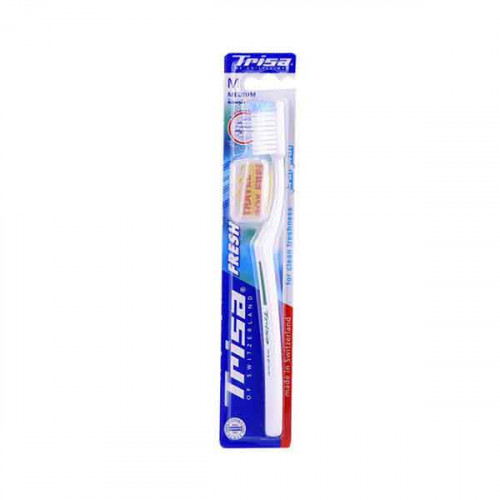 Trisa Fresh Super Clean Toothbrush Hard with Travel Cap