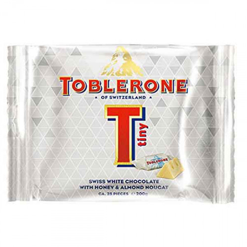 Toblerone Tiny White Bag 200g