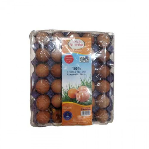 Al Waha Brown Egg Tray 30 Pieces