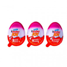 Ferrero Kinder Joy Egg Girls 60g x 3 Pieces