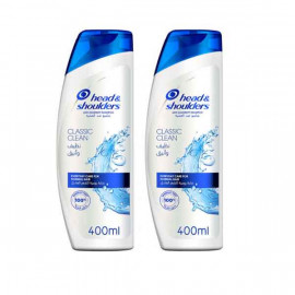 Head and  Shoulders Shampoo Swan Refreshing 400ml x 2 Pieces