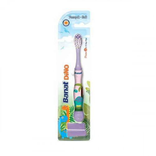 Banat Dino 2 To 5 Toothbrush Soft