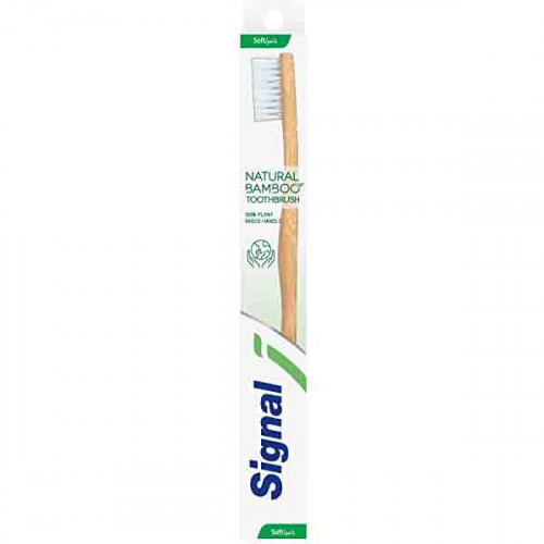 Signal Natural Soft Bamboo Panda Toothbrush