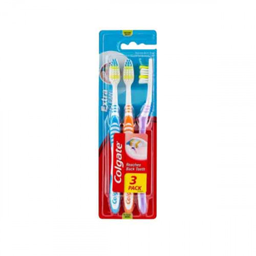 Colgate Toothbrush Extra Clean Medium 3 Pack