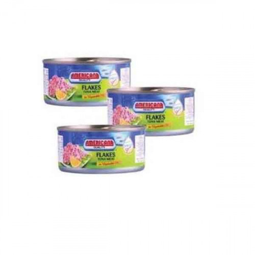 Americana Tuna Flakes 170g x 3 Pieces