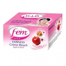 Fem Bleach Apple & Peach Fairness Cream 100g