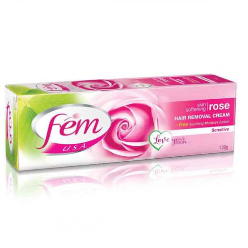 Fem Rose Hair Removing Cream 120g