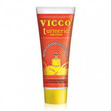 Vicco Turmeric Vanishing Cream with Sandal Oil 80g