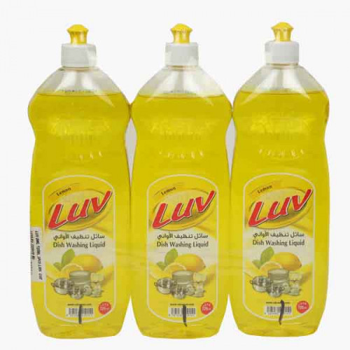 Luv Dishwashing Liq 725ml X 3 Pieces